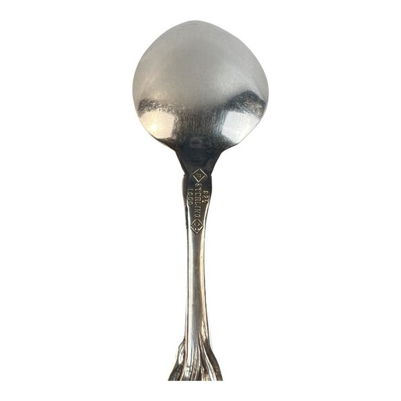 Flatware & Silverware, Sterling Silver (.925), Silver  Antique 1915 Tulip by Fessenden & Co Sterling Silver Teaspoon